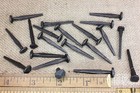 1 1 2  Rosehead Nails Square Wrought Iron Vintage Rustic Decorative Historic