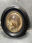 Antique Pair Of Ca1900 Hair Funeral Reliquaries Cabinet Of Curiosities