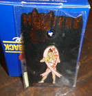 Hooters Restaurant Girl Breast Cancer Awareness Pink Ribbon Lapel Pin 