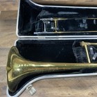 Vintage Bundy Selmer Trombone With Hard Case   Mouthpiece