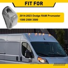 10pcs Front Roof Amber Led Clearance Lights For Dodge Ram Promaster 2500 2014-23