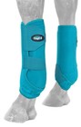 Horse Protective Sport Boots - Turquoise - Fronts Only Or Complete Set 4- 3 Sz