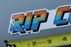 Rip Curl Clear Rainbow 3d Logo Wetsuits Surfboards Original Surfing Sticker