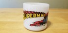 1971 Superman Coffee Mug 8oz Vintage Federal Glass Cup Dc Comic Book Superhero