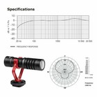 Boya By Mm1 3 5mm Cardiod Shotgun Microphone Mic Video For Sony Smartphone Dslr