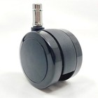 Oem Herman Miller C7 2 5-inch Hard Floor carpet Casters Set Of Five For Aeron