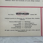 Summer 1961 Vacationland Official Disneyland Magazine Snow White   Seven Dwarfs