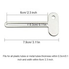 4pcs Toothpaste Squeezer Manual Toothpaste Dispenser Tool Bathroom Supplies