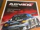 Original Advan Yokohama  tires  24 Heures Du Mans 2005 Poster 911 Porsche Gt2