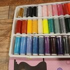 39pcs Spools Mixed Colors Polyester Yarn Sewing Thread Machine Hand Quilting New