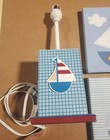 Baby toddler Boys Nursery Room Bedroom Decor Boats Baby Blue