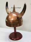 Medieval Antique Armor Norman Viking Helmet With Horns For Halloween Decor gift