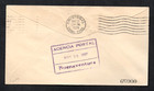 Us Canal Zone 1929 1c Postal Cover Uprated 15 Cents Tied Cristobal