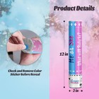 4 Pack Gender Reveal Confetti Smoke Powder Cannon  2 Pink   2 Blue -biodegradab