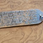 Vtg South Dakota Pierre Building State Capitol Fob Keychain Portion Of Dome 1964