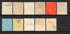  878      Straits Settlements Kevii 1904-10  wmk Mca  Selection To  1 M mint