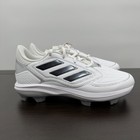 Adizero Purehustle 3 Tpu Softball Cleats Adidas White Black Silver Ig7137 Sz 9 5