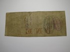  1 1861 Charleston South Carolina Obsolete Currency Bank Note Bill Low Serial  8