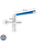 Czwestc Bird Shower Perch With Suction Cup  Parrot Window Perch Stand  Parake