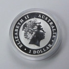 2011  1 Australian Kookaburra 1 Troy Oz  999 Fine Silver Coin
