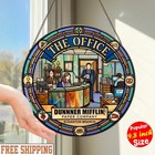 The Office Suncatcher  Dunder Mifflin Stained Glass  The Office Fan Gift 