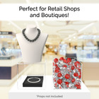 6  Clear Acrylic Display Box With One Open Side Merchandise Storage Bin Qty 6