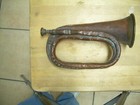 Ww2 British Signal Bugle  Broad Arrow Marked  Dated