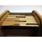 Lot Of Estate Recipe Cards W wood Box Handwritten Typed