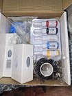 Wireless Tattoo Kit Set W  Ink  Needles   Gloves  White black Plastic