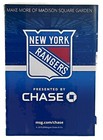 2018-2019 New York Rangers Nhl Hockey Pocket Schedule-chase Bank-chris Kreider