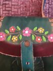 Beautiful Mexican Hand Tooled Leather Handbag Purse Genuine Leather Ihandmade