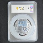 2023 Cook Islands  20 Cyber Queen-the Beginning Black Proof Pcgs Pr70dcam