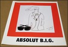1995 The Notorious B i g  Absolut Vodka Print Ad 10  X 12  Advertisement Biggie