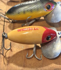  4  Fred Arbogast Weedless Jitterbug Top Water Fishing Lures Lot Of 4