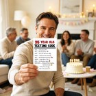 Amorista Funny 35th Birthday Card Gift Decorations For Women Men Him Her