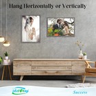 Natural 12x18 Frame Rustic Grey  Retro 18x12 Picture Frame  Gray 12 By 18in C   