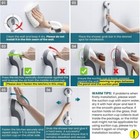 Grab Bars For Bathtubs And Showers Suction Heavy Duty Handle For Seniors