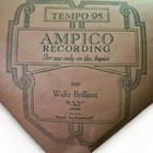 Ampico Valse Roll Red Label Recording Tchaikovsky Damaged Rare