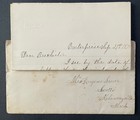 Rare  Sept 1890 Letter To Siblings Recounting A Murder Trial Kalamazoo Recipient