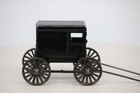 Vintage Americana Souvenirs Die Cast Amish Buggy  Black