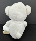 Dan Dee White Teddy Bear Plush Stuffed Animal Red Nose Heart