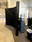 Skyline Mirage 10  Black Fabric Pop-up Display With 2 Hard Shell Carrying Cases 