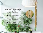 16roll Sticky Fly Strips Paper Insect Bug Catcher Fly Killer Tape Indoor outdoor