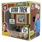 Tiny Tv Classics Collectible Star Trek Edition W real Tv   Remote Function