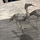 Spanish Silver 850 Pair Of Herons  Unique Rare Find  Beautiful Design