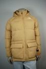 The North Face Teen Hooded 600 Down Jacket Fleece Line Khaki Winter Jacket Parka