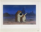 Disney Aristocats Original Production Animation Cel Of Lafayette