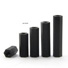 25 50pc M2m2 5m3m4 Black Plastic Nylon Hex Column Standoff Spacer  Screw