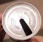 1966  Budweiser Tab Top Straight Steel Beer Can 4 City St Louis Missouri