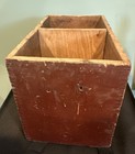 Primitive Single Wood Drawer Hardware Farmhouse Dovetail Box 10 1 2 x6 1 2 x6 